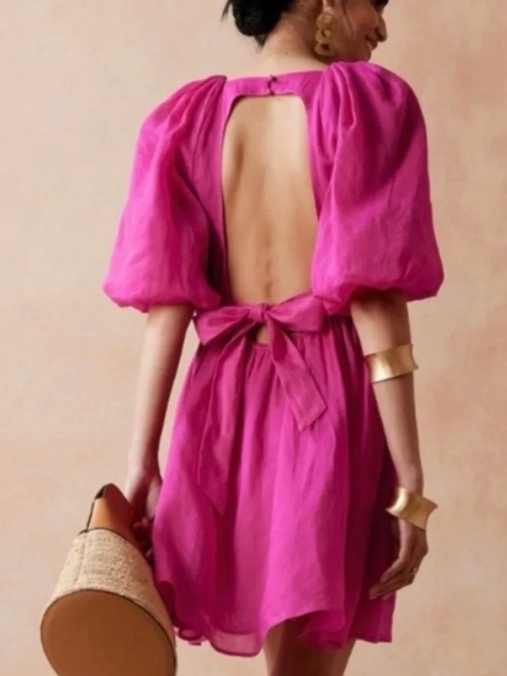 Banana Republic Vibrant Pink Dress